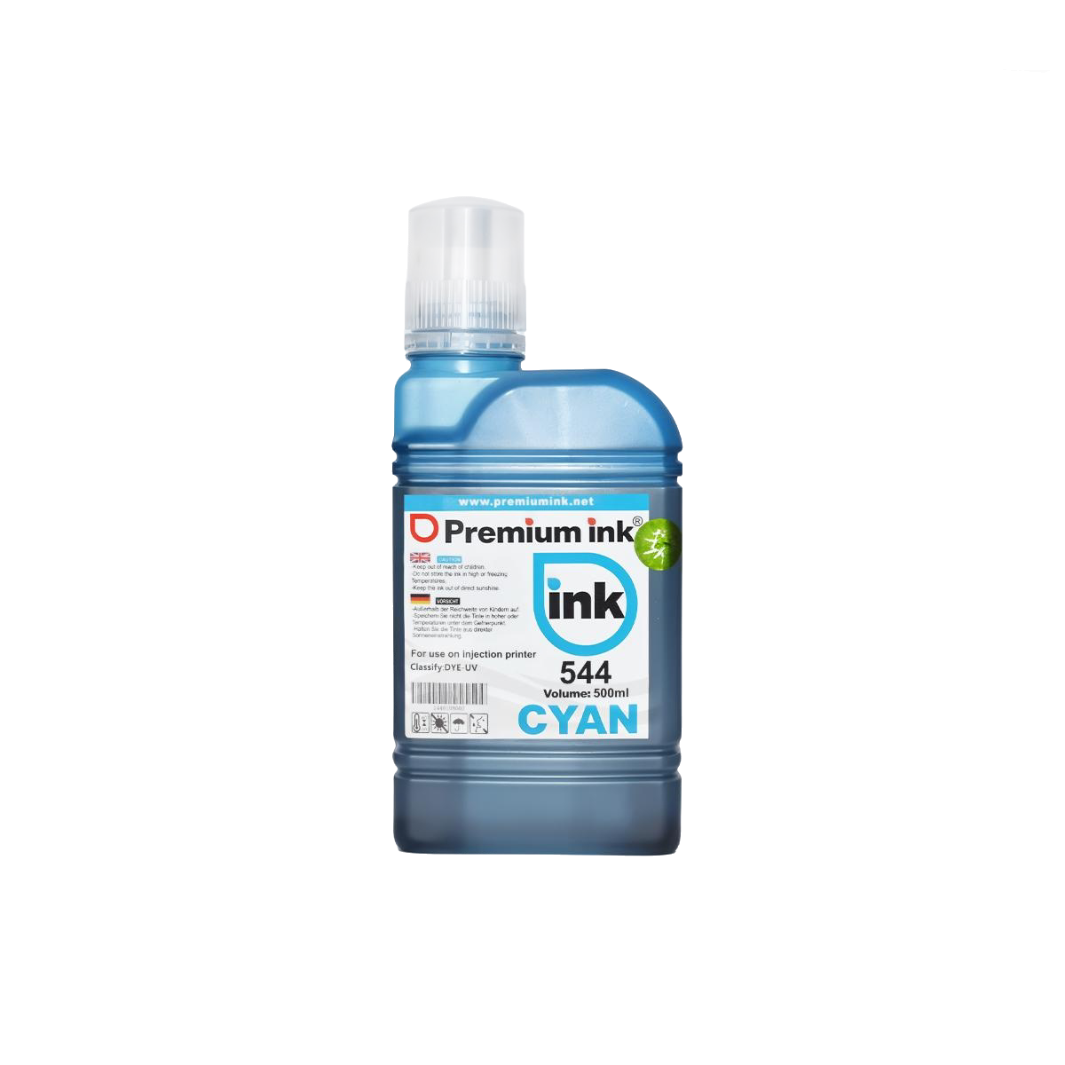 TINTA MEDIO LITRO 544 cyan